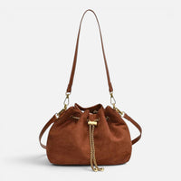 Sac Faux daim doux et solide- Sylviana