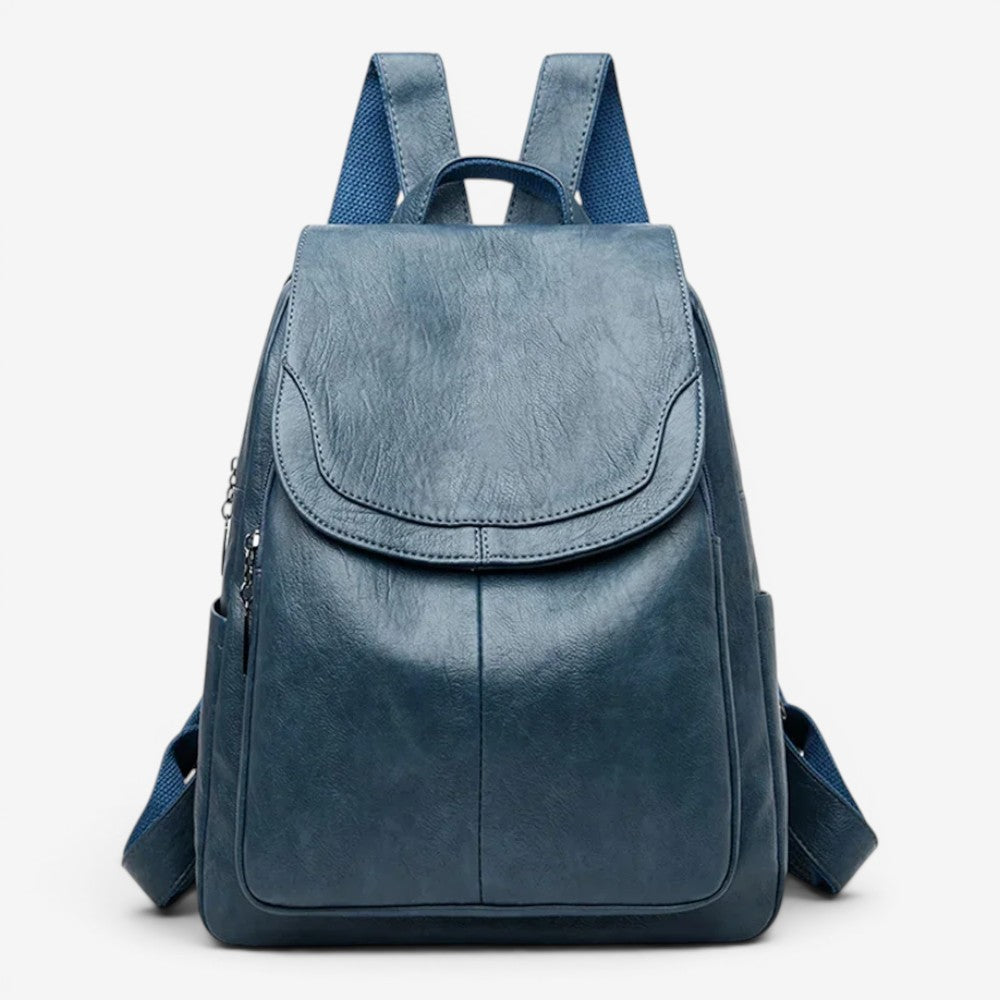 Sac à dos en cuir véritable - Miraya