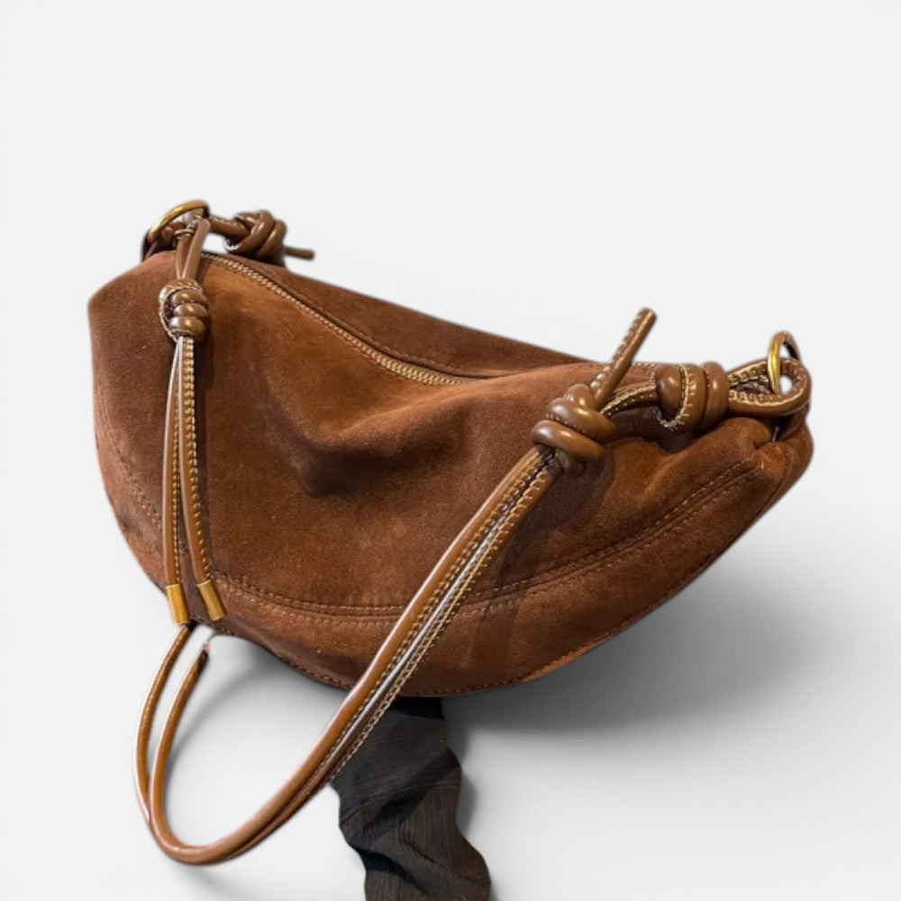 Sac bandoulière Faux daim - Louisa