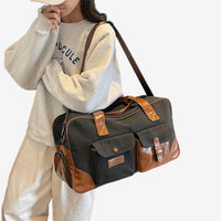 Sac de voyage portable en toile - Rosalie