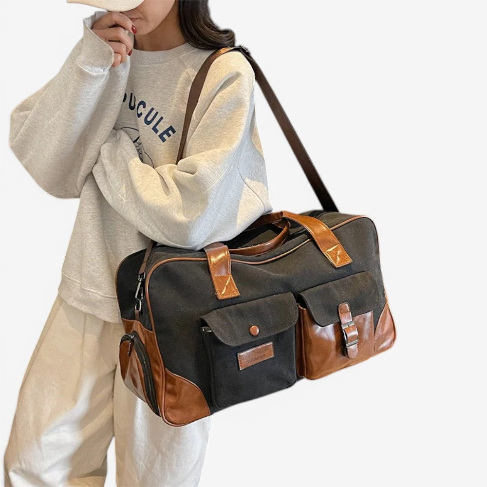 Sac de voyage portable en toile - Rosalie