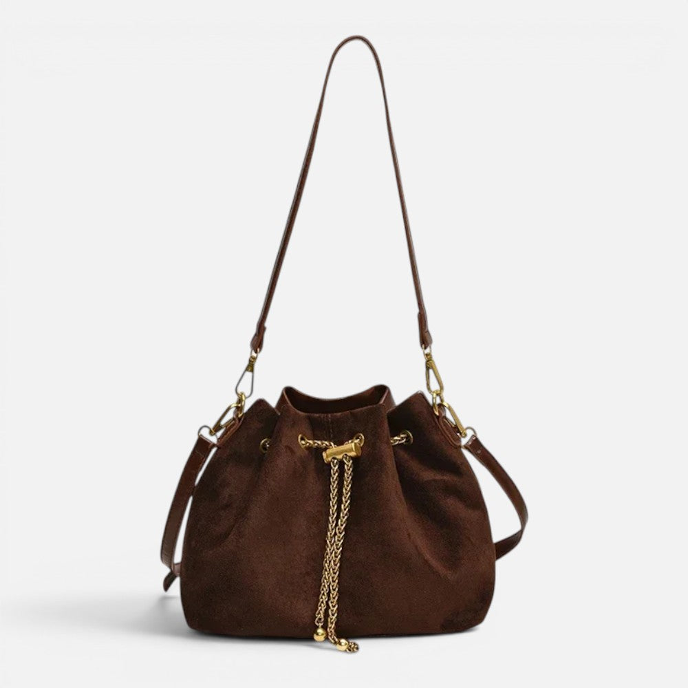 Sac Faux daim doux et solide- Sylviana