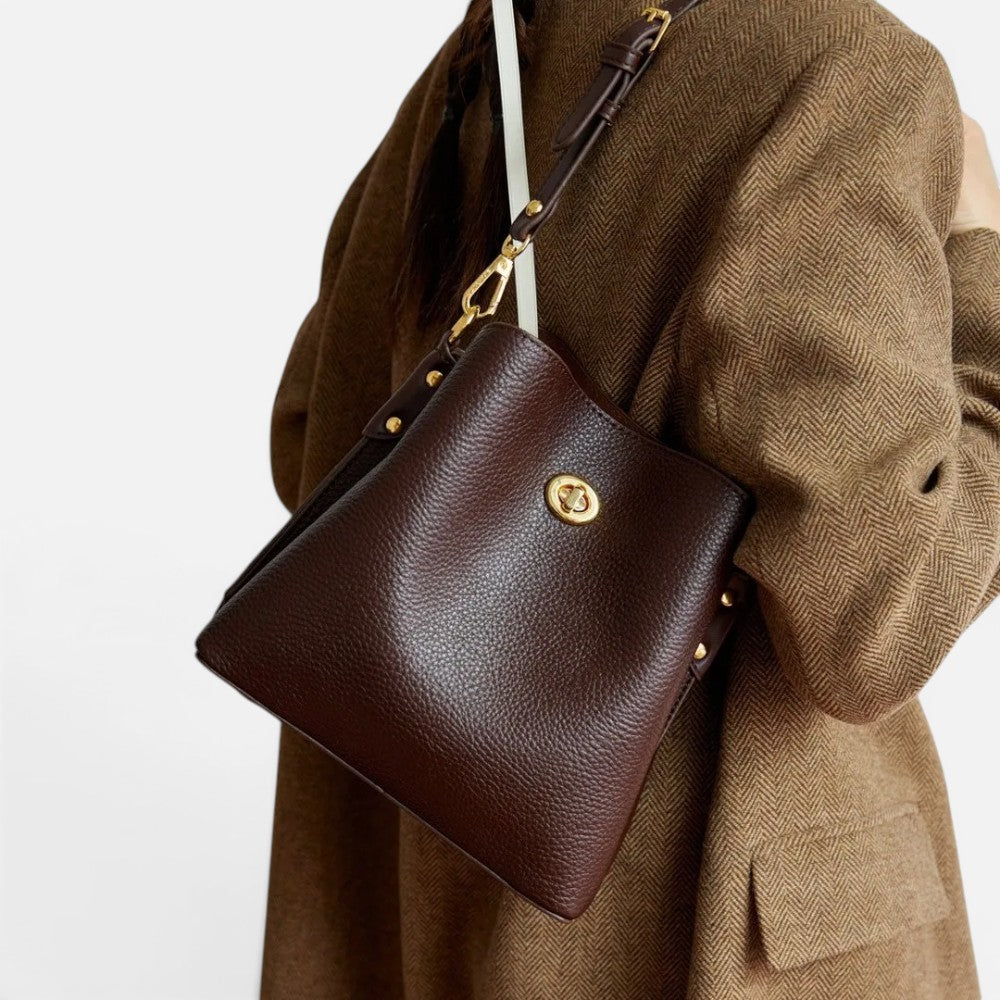 Sac seau en cuir - Amel