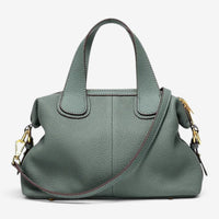 Sac en cuir de vache naturel, retro  - Eloïse