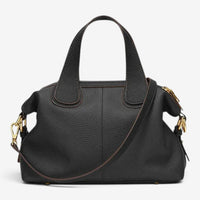 Sac en cuir de vache naturel, retro  - Eloïse