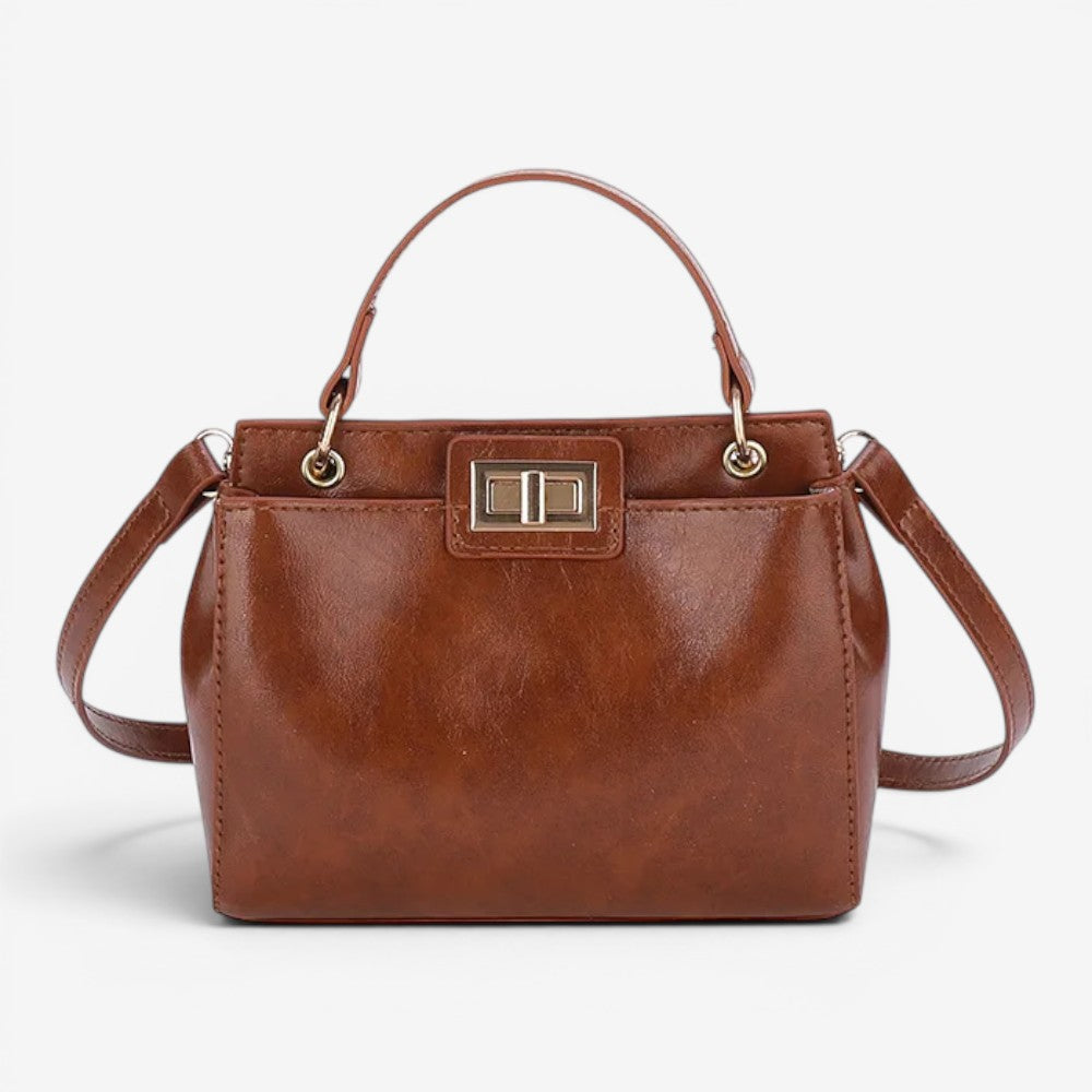 Sac cuir huilé - Noémie