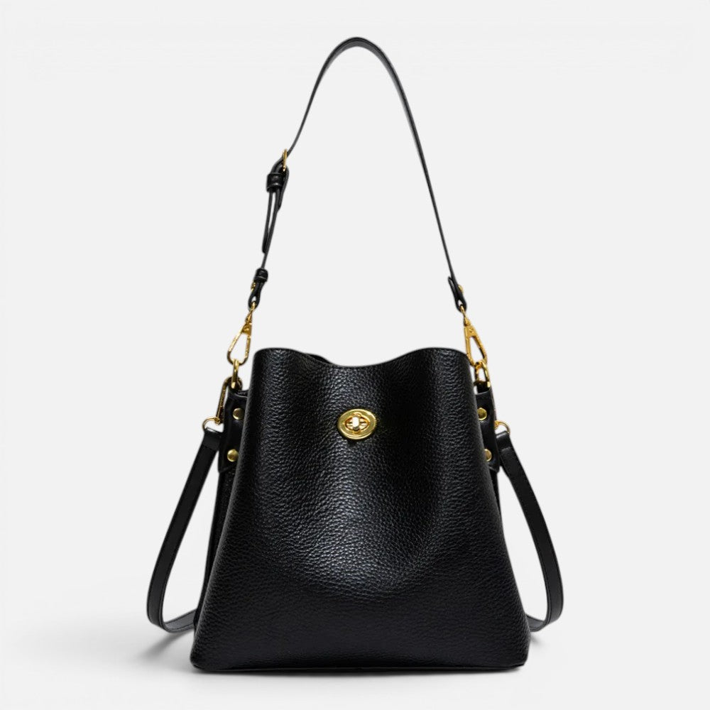 Sac seau en cuir - Amel