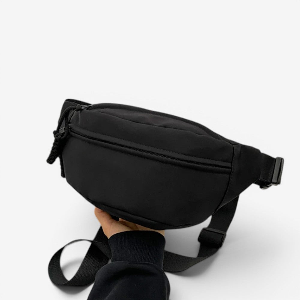 Sac banane en toile demi-lune - Li