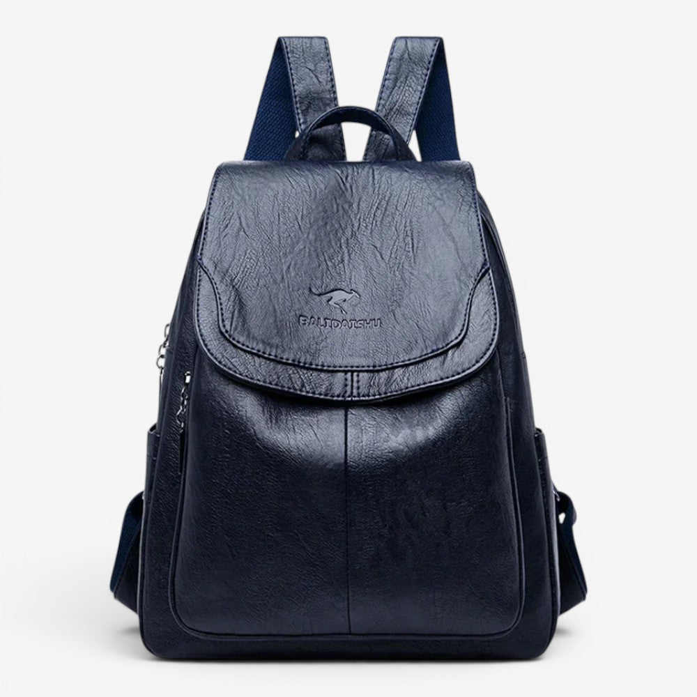 Sac à dos en cuir véritable - Miraya