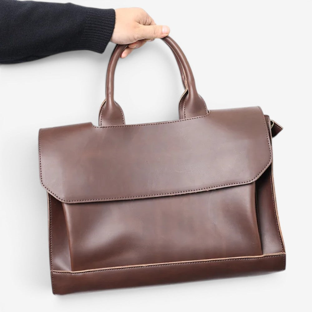 Sac à main vintage en cuir -  Clément