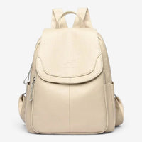 Sac à dos en cuir véritable - Miraya
