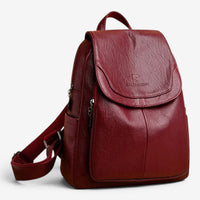 Sac à dos en cuir véritable - Miraya