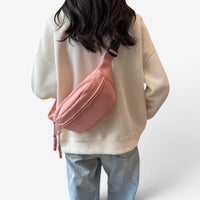 Sac banane en toile demi-lune - Li
