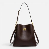 Sac seau en cuir - Amel