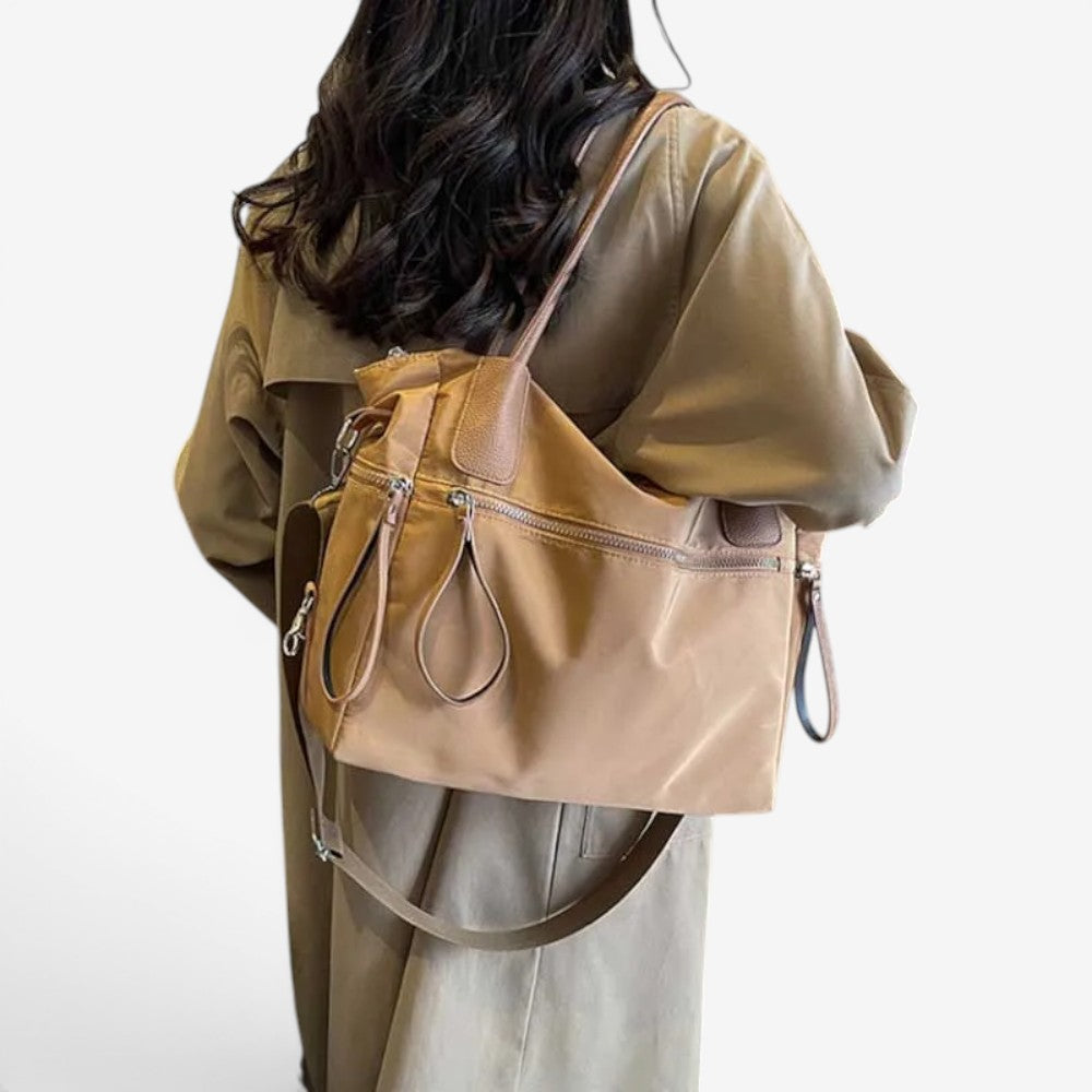 Sac vintage en nylon - Elise