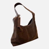 Sac cabas rétro effet daim givré - Lua