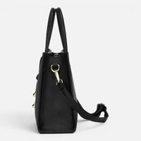 Sac à main structuré en simili-cuir - Ariana