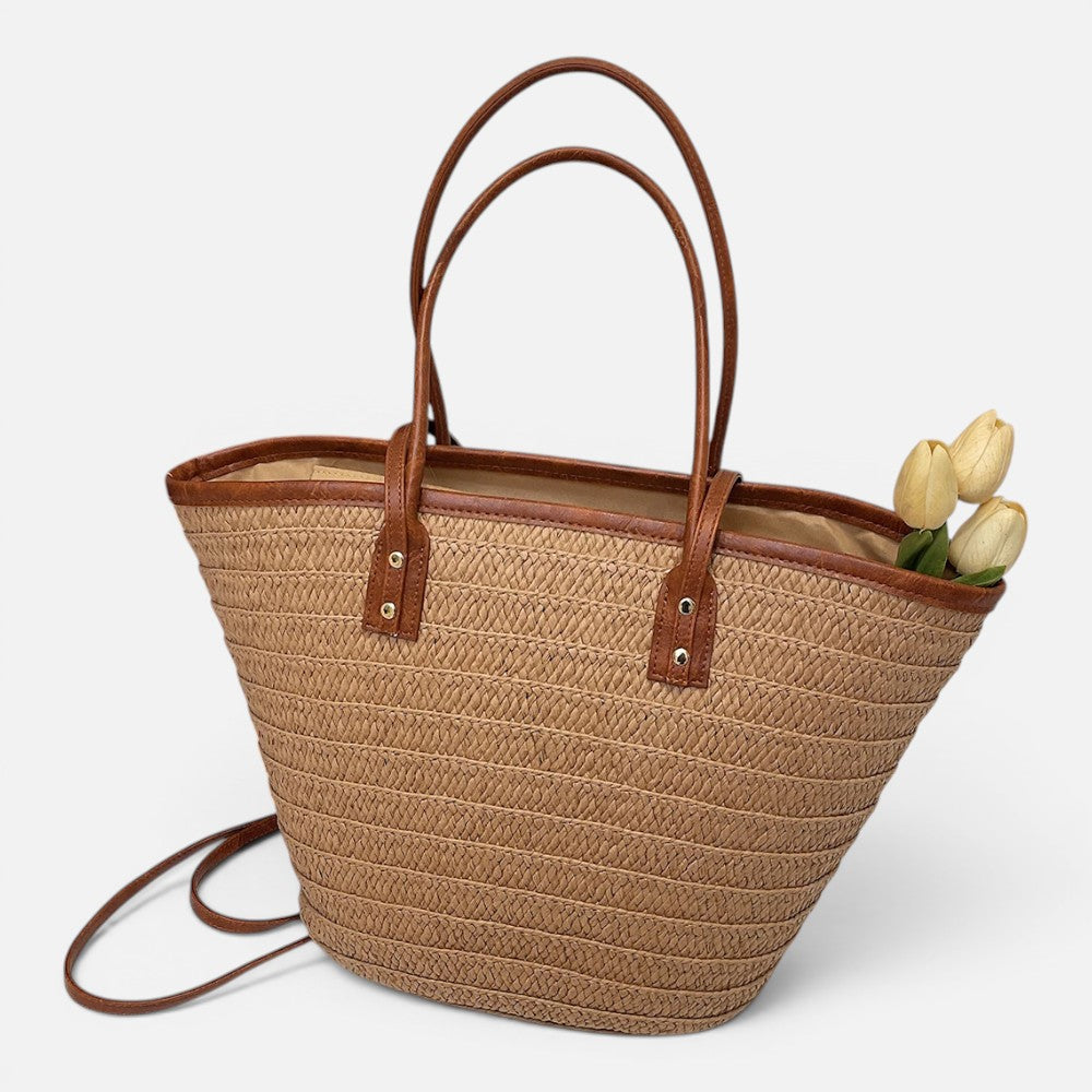 Sac en paille tressé - Elua