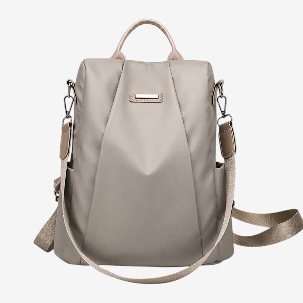 Sac à dos antivol en toile de nylon- Brianna