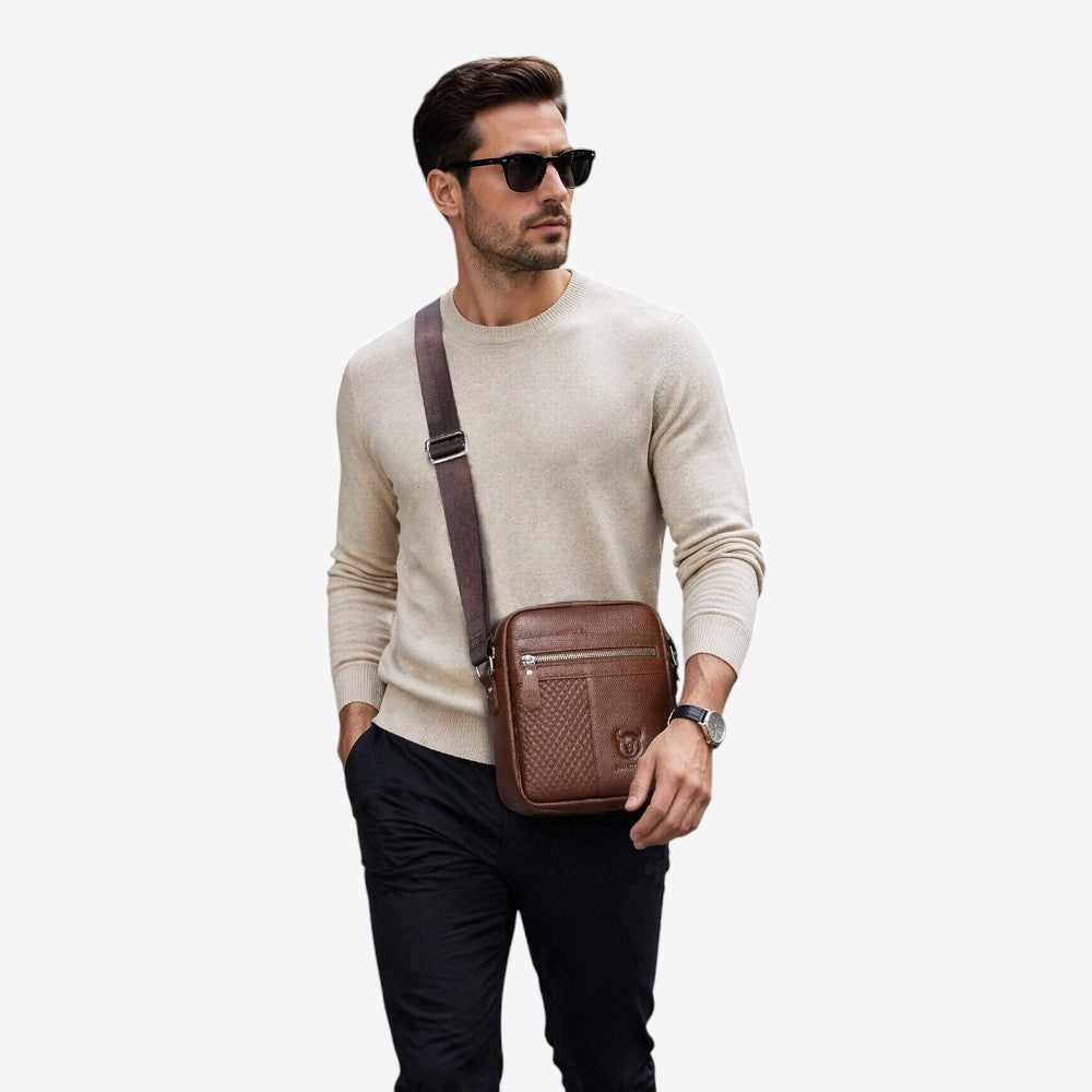 Sac en cuir véritable - Clément
