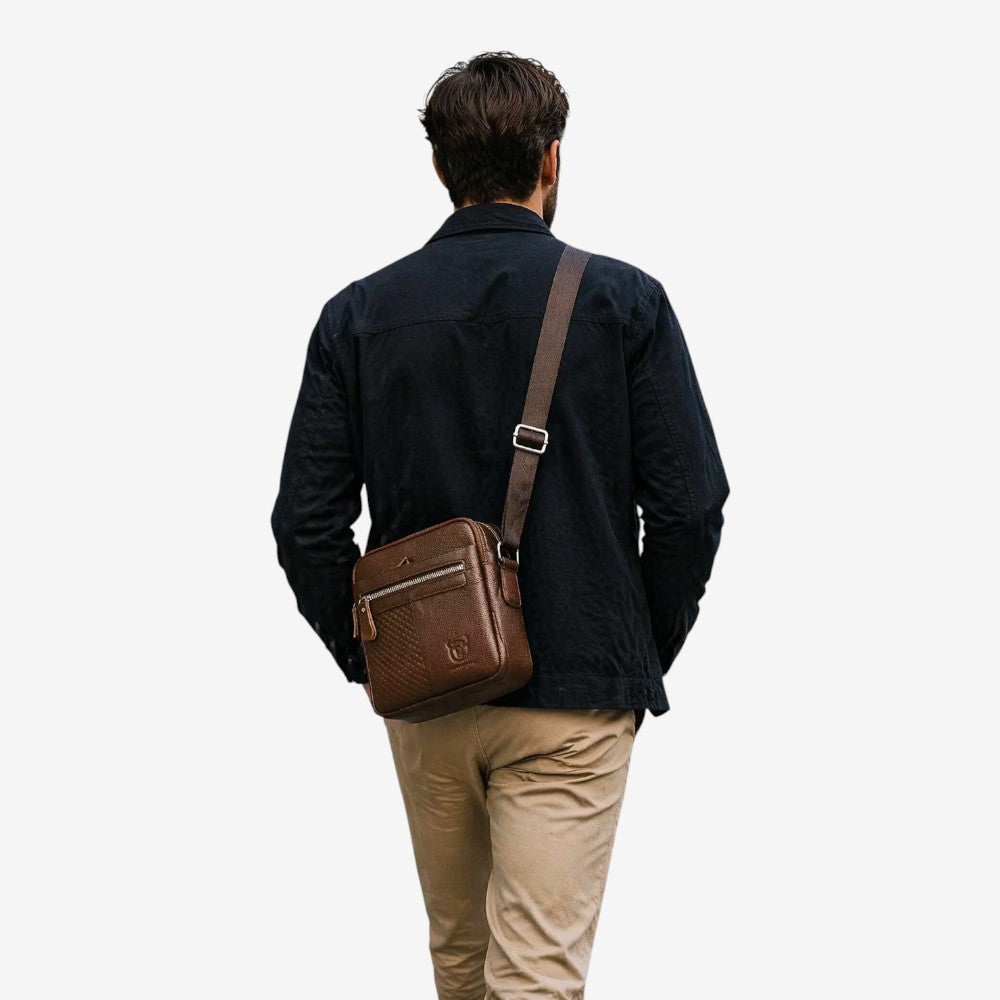Sac en cuir véritable - Clément
